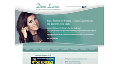 Desktop Screenshot of dianelazarus.co.uk